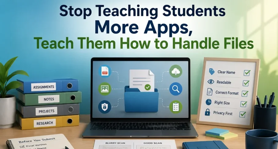 Stop Teaching Students More Apps Teach Them How to Handle Files