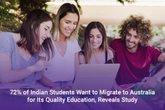 72 of Indian Students Want to Migrate to Australia for Its Quality Education Reveals Study