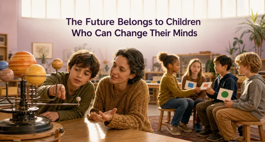The Future Belongs to Children Who Can Change Their Minds