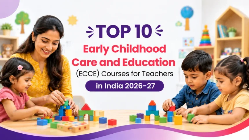 Top 10 Early Childhood Care and Education ECCE Courses for Teachers in India 2026-27