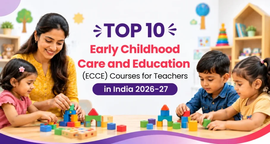 Top 10 Early Childhood Care and Education ECCE Courses for Teachers in India 2026-27