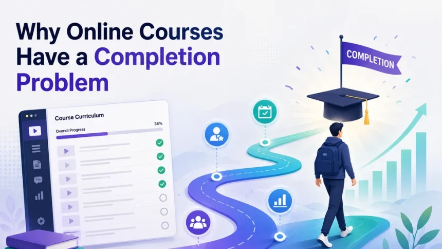 Why Most Online Courses Dont Have a Content Problem They Have a Completion Problem