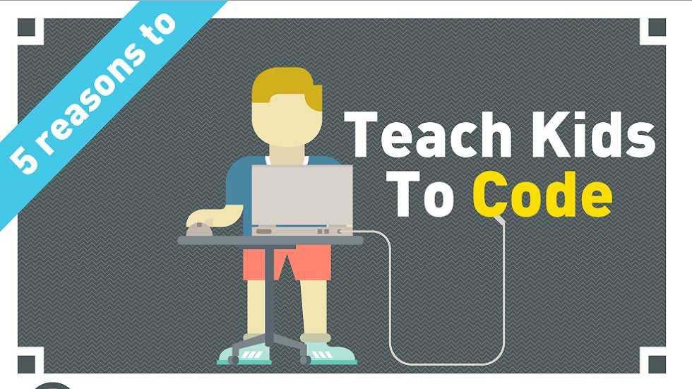 Infographics Five Reasons to Teach Kids to Code