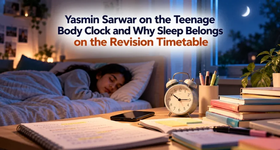 Yasmin Sarwar on the Teenage Body Clock and Why Sleep Belongs on the Revision Timetable